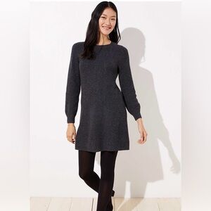 Loft Long-Sleeve Sweater Dress‎ Size M